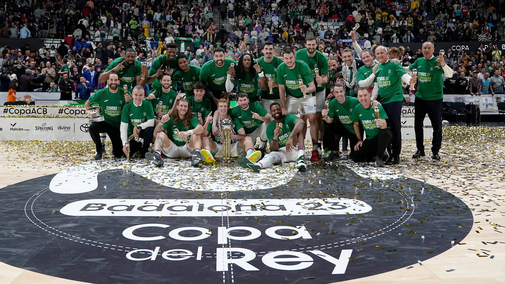 Unicaja. Campeón Copa del Rey 22-23