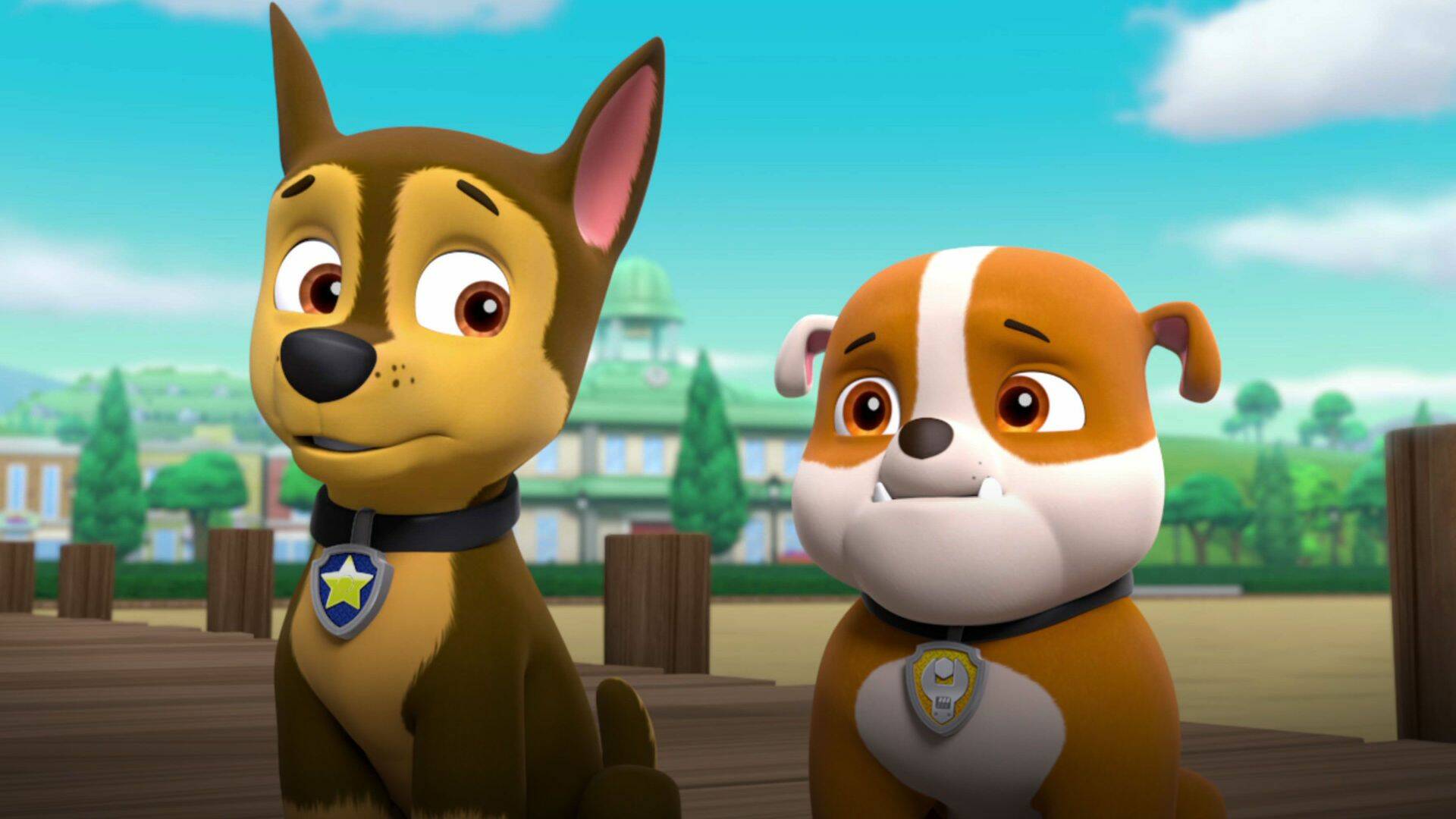 La patrulla canina (T4): La patrulla salva a Pelolargo; La patrulla salva a una gatita voladora