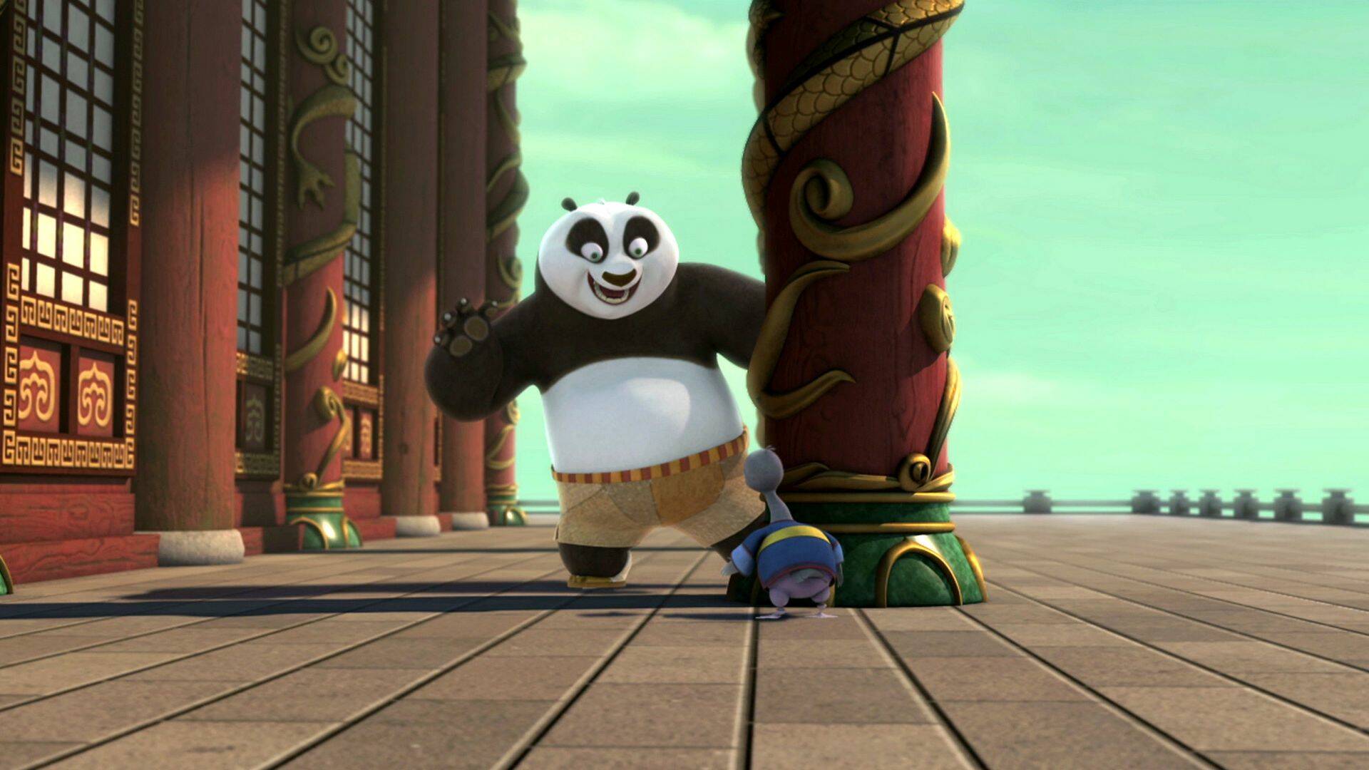 Kung Fu Panda: La... (T2): La Espalda de Shifu