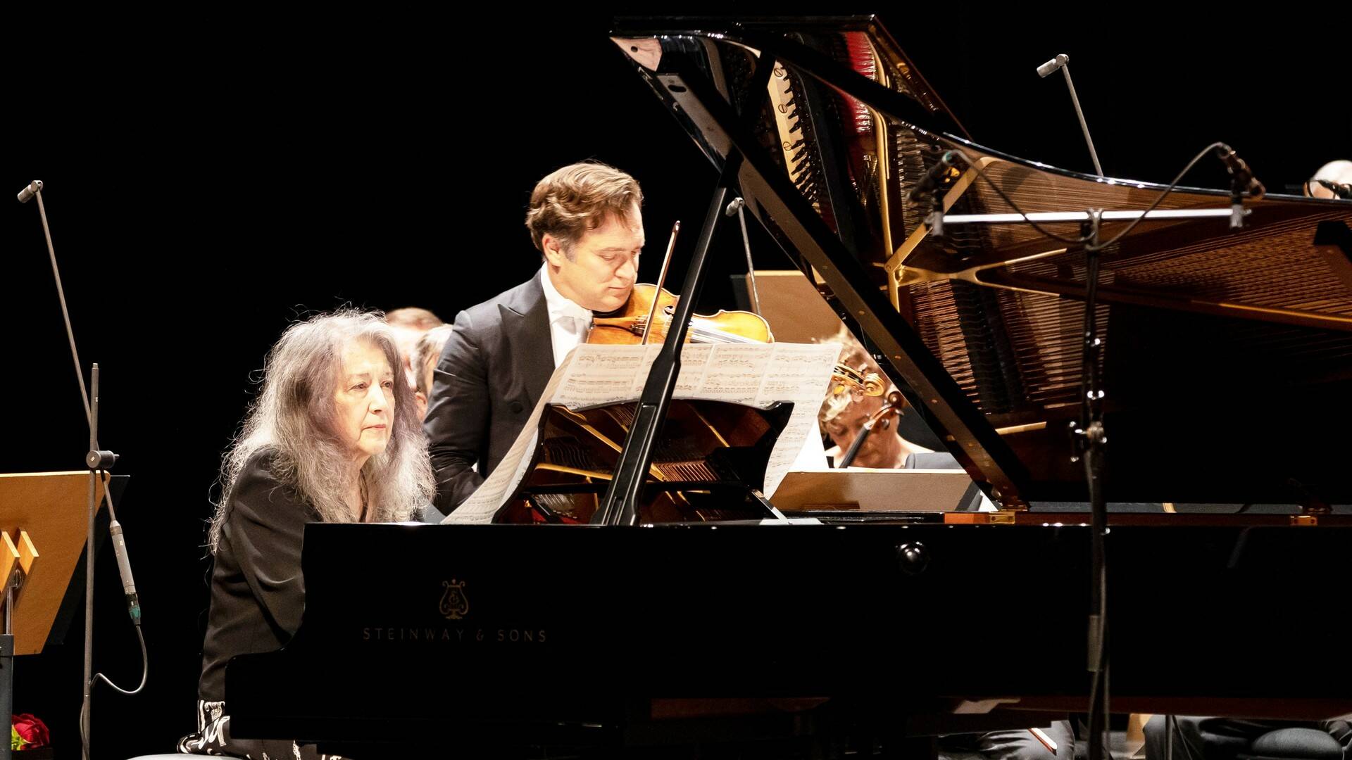 Martha Argerich, Renaud Capuçon, Orquesta de Cámara de Lausana: Schumann, Schubert