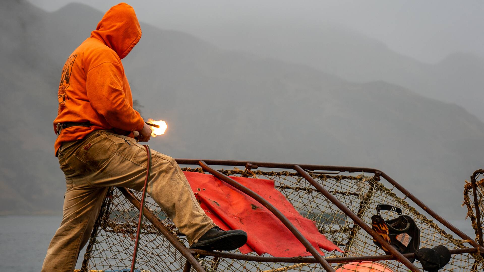 Pesca radical: Bajo el arma