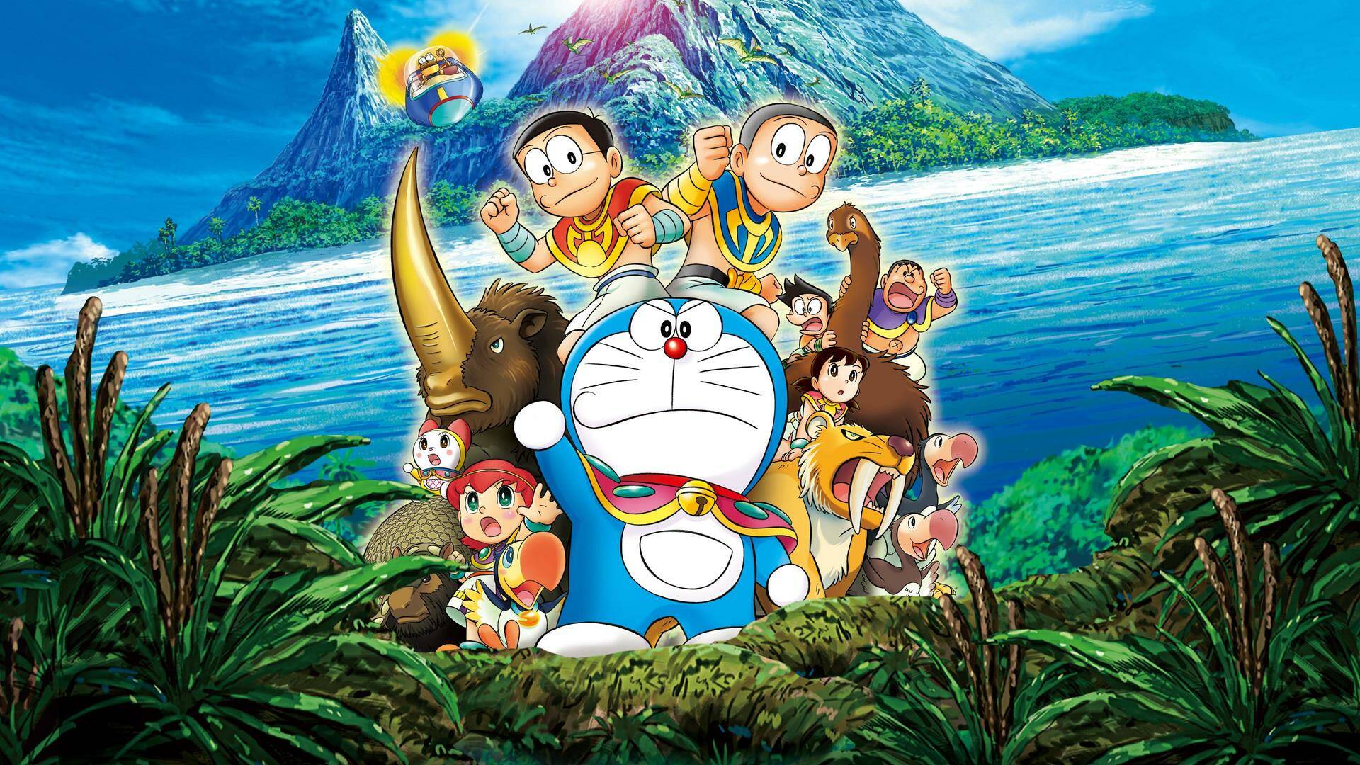 Doraemon en la isla del escarabajo dorado