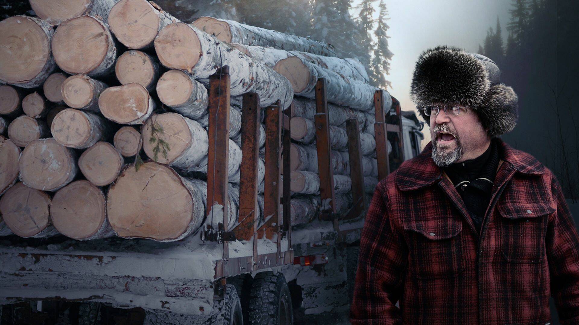 Leñadores en Siberia,...: Guante de hielo