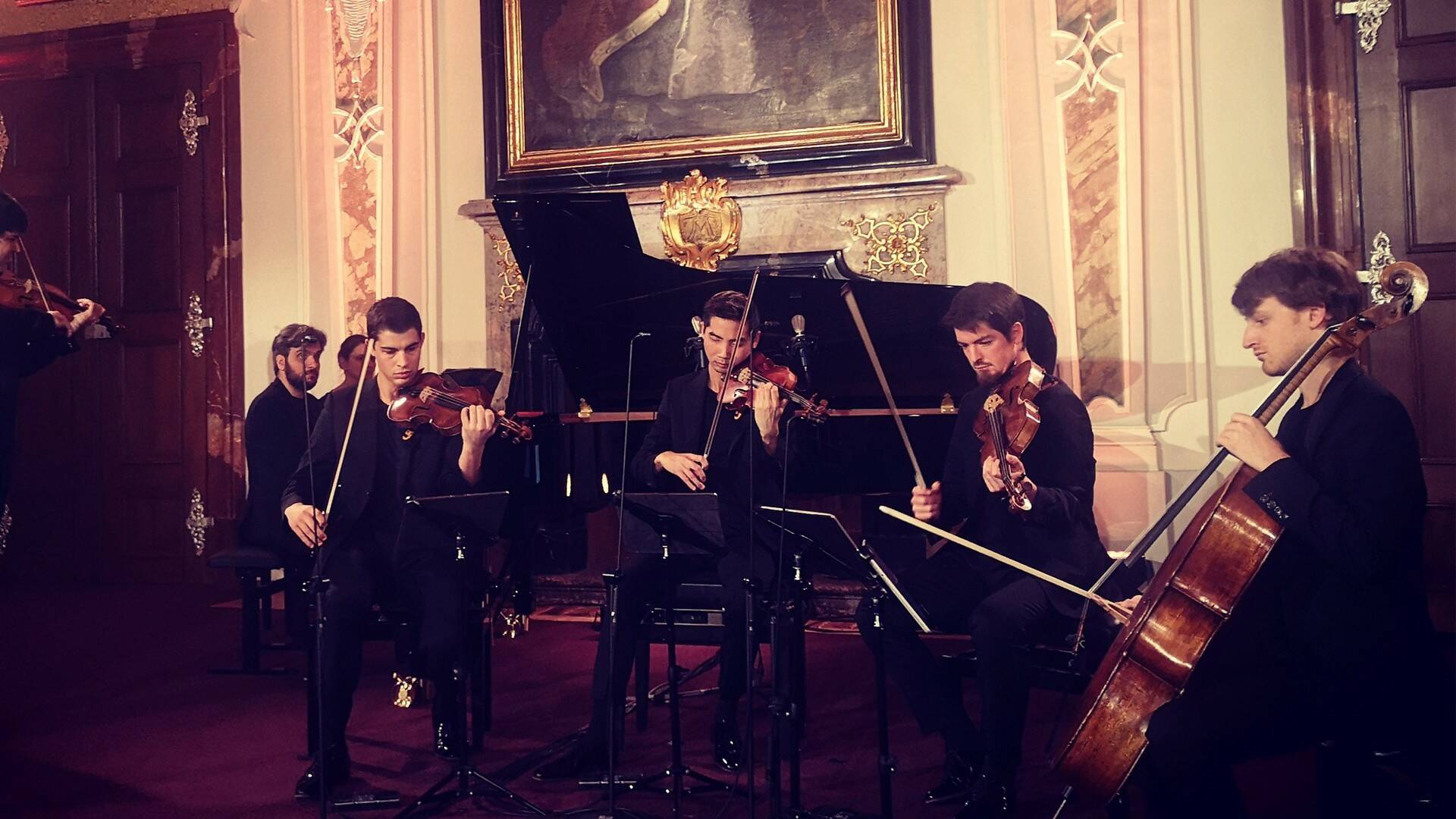 Theo Fouchenneret Boris Borgolotto Quatuor Arod: Franck Chausson Schumann