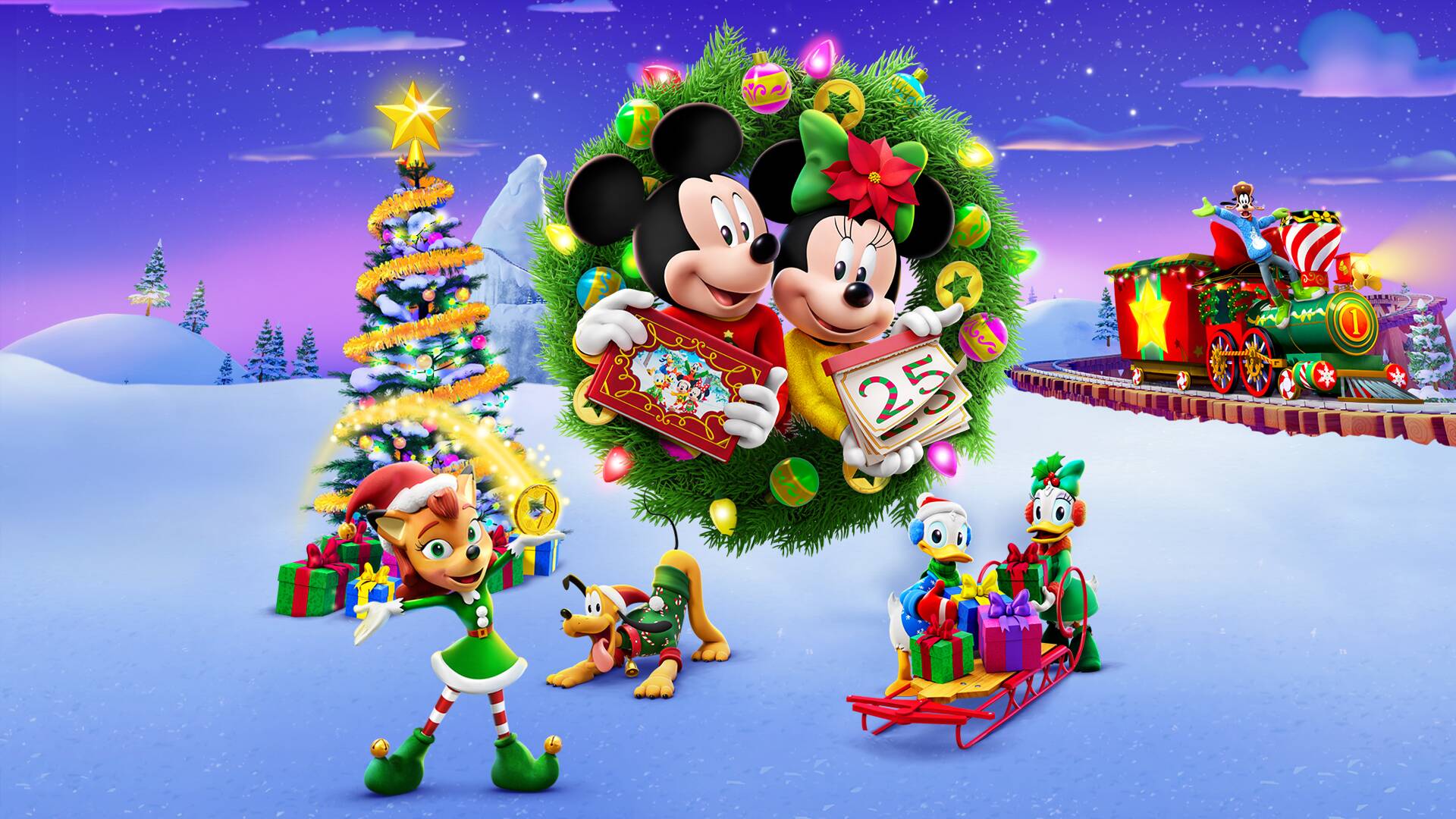 Mickey y un montón de navidades