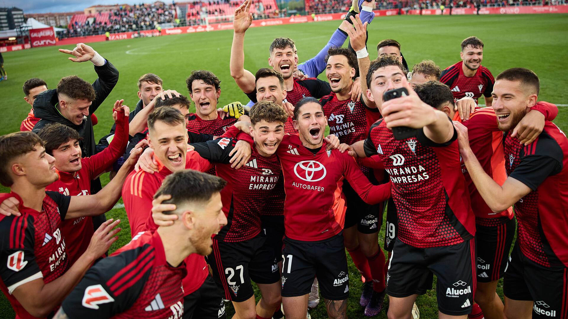 CD Mirandés, cada partido me vuelvo a enamorar