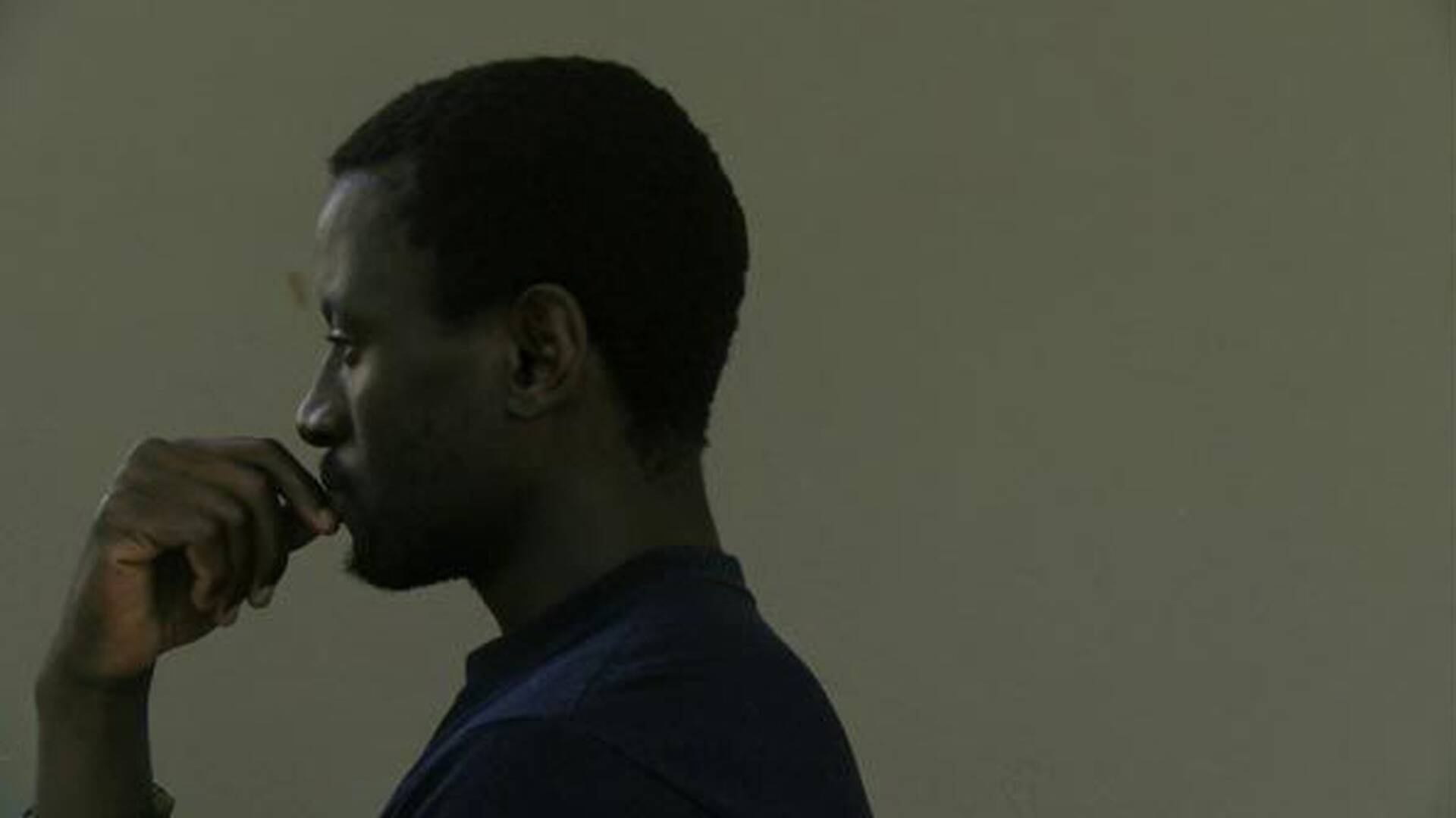 Hombre negro sin identificar