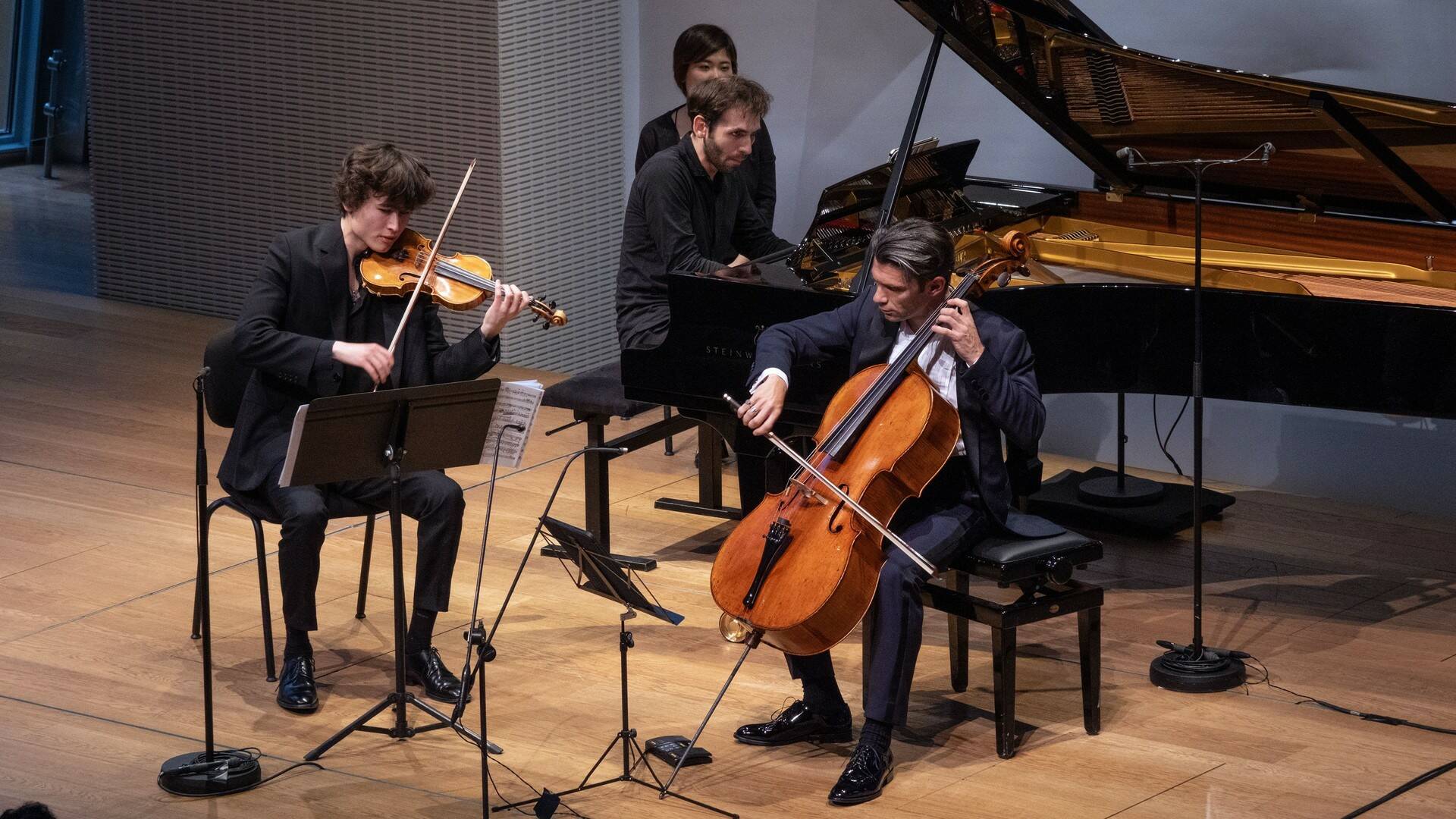 A. Kantorow D. Lozakovich G. Capuçon: Mendelssohn Brahms - Fondation Louis Vuitton
