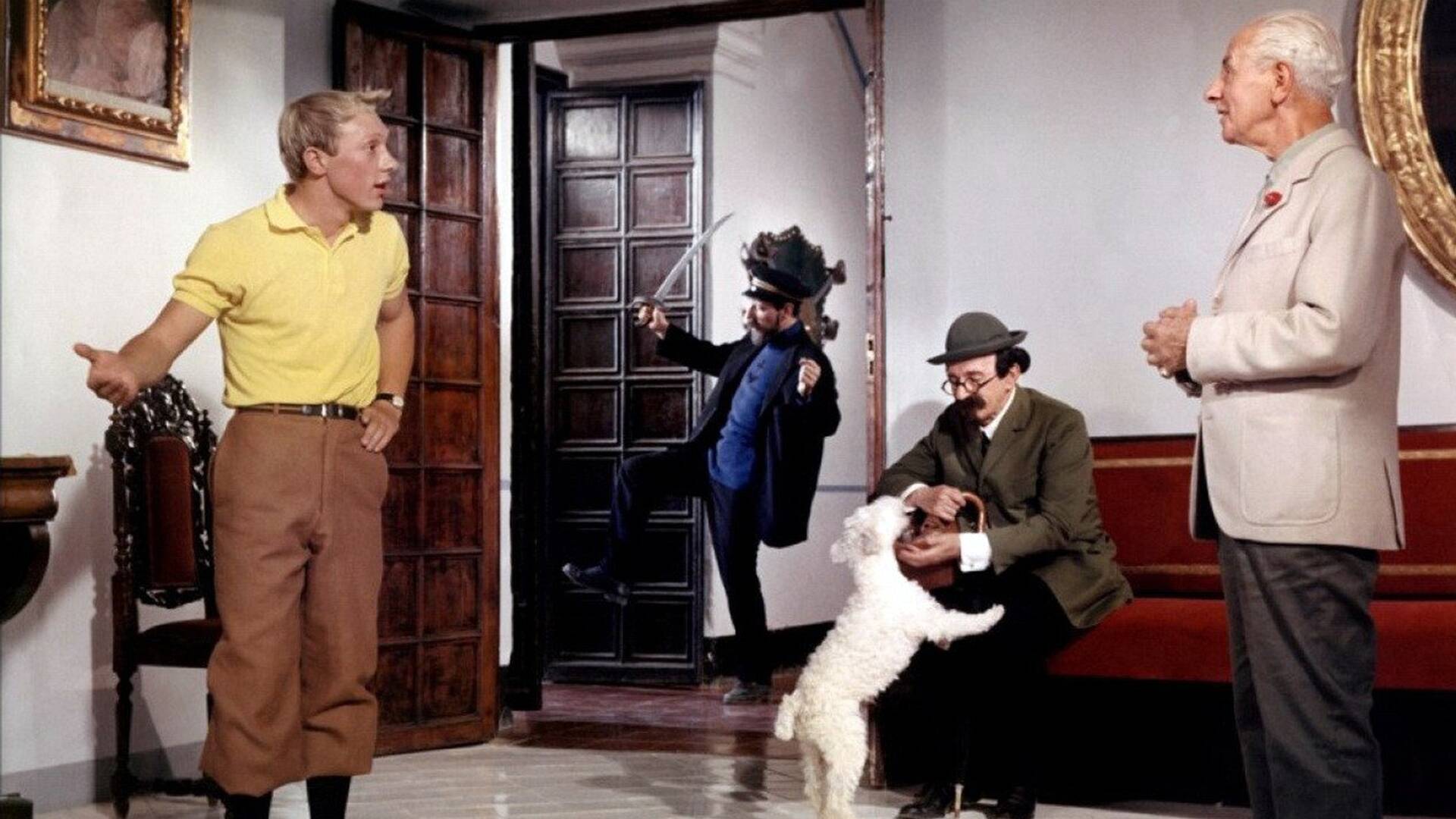 Tintín y el misterio de las naranjas azules