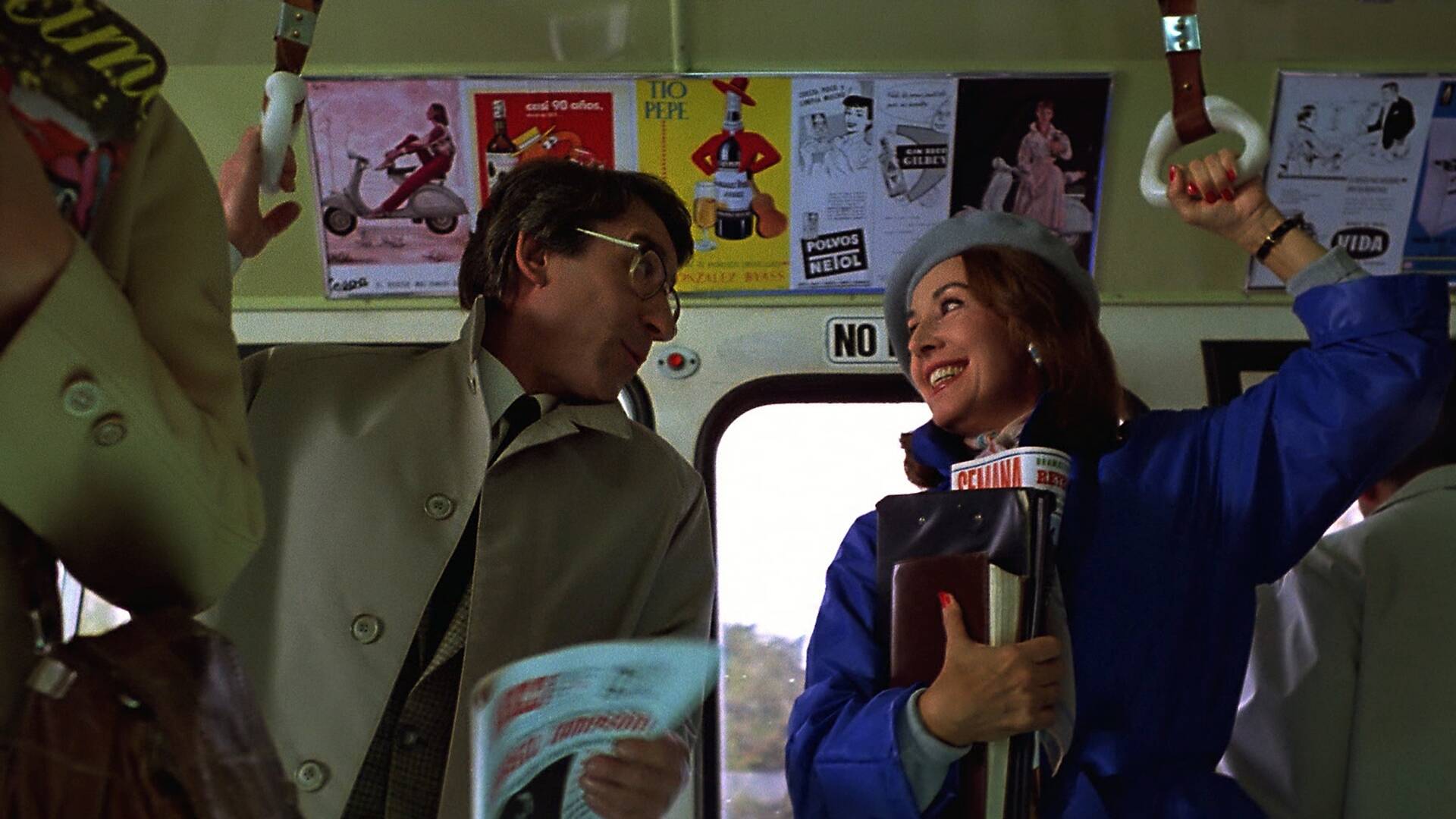 Yo me bajo en la próxima ¿y usted?