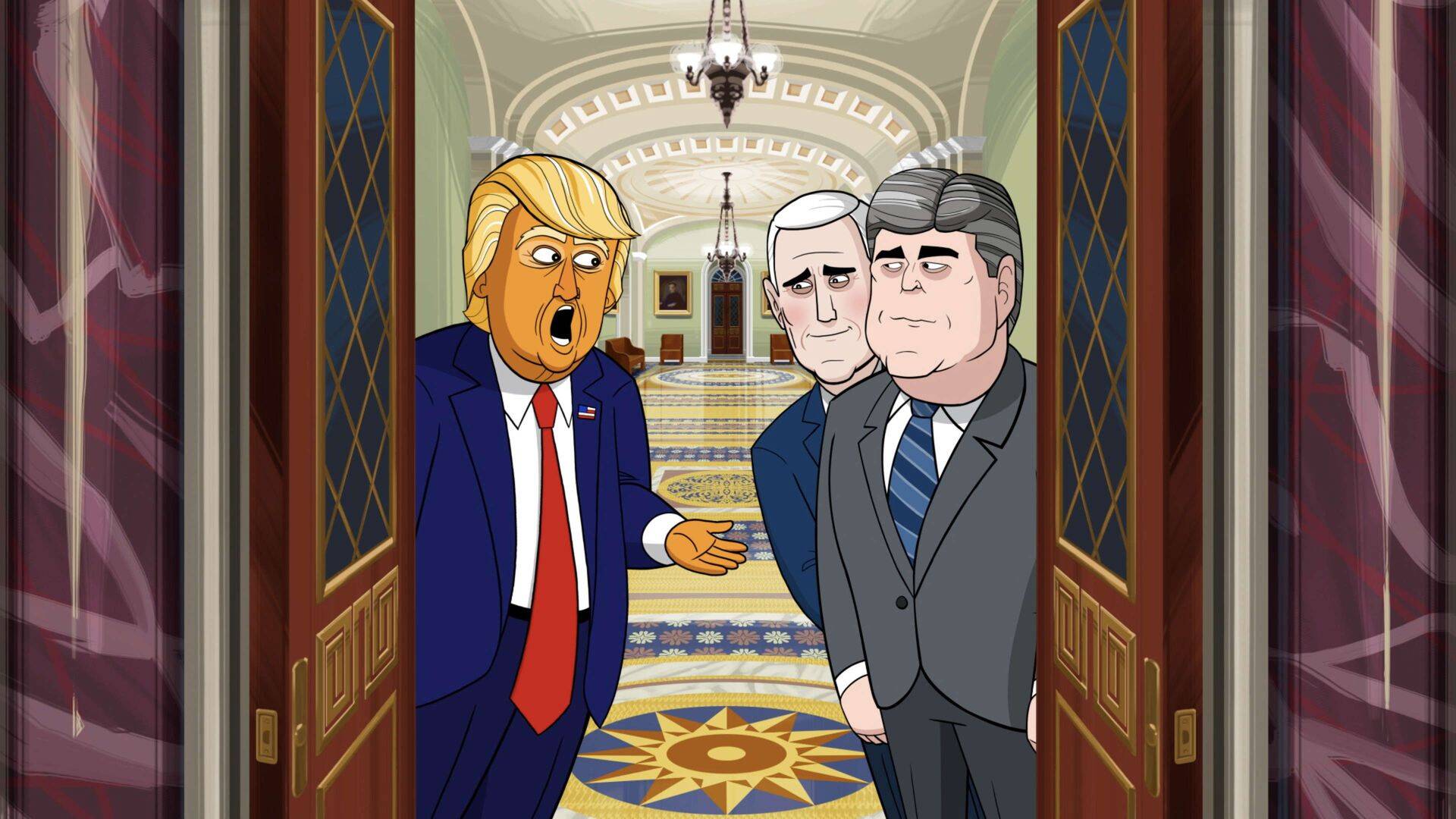 Animado presidente (T3): Ep.1 Destitución