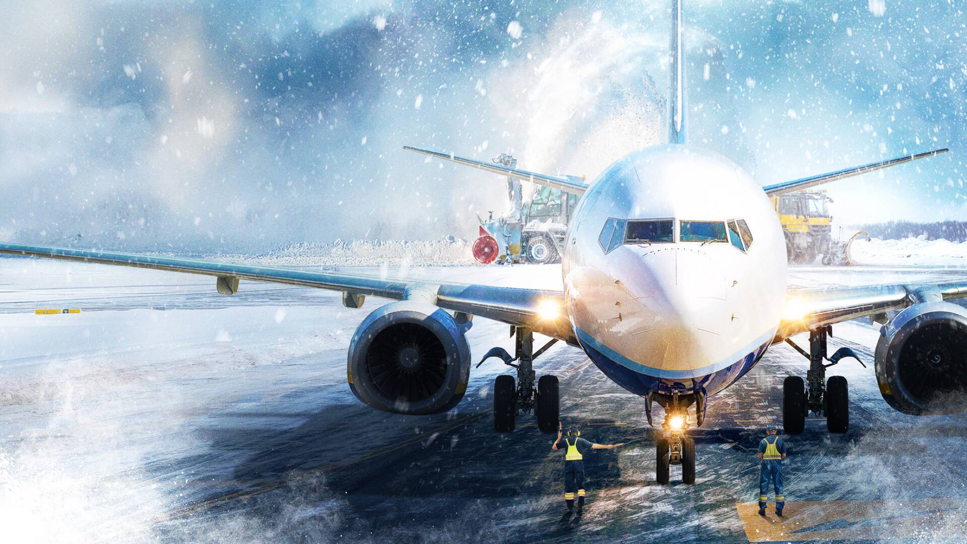 Dentro del aeropuerto de Toronto