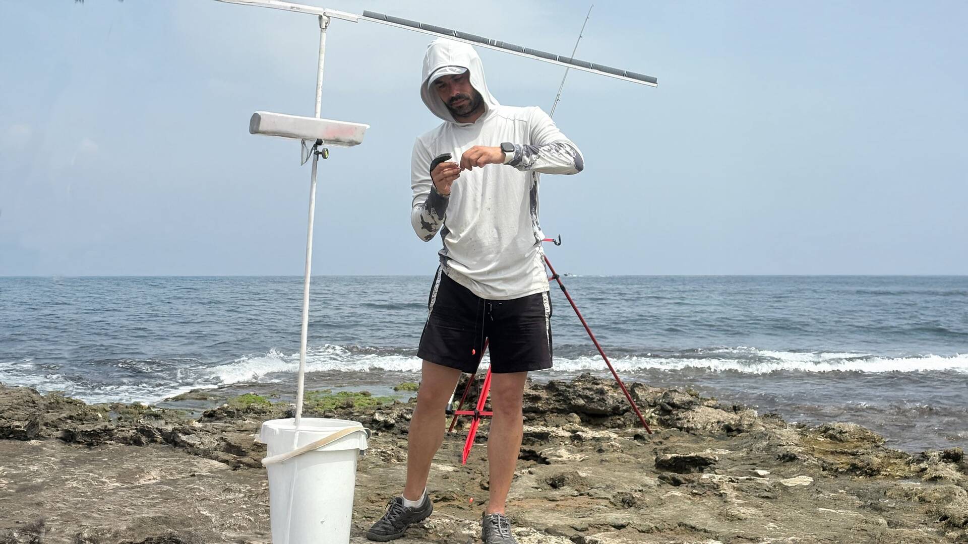 Pesca en roca, menuda pesca