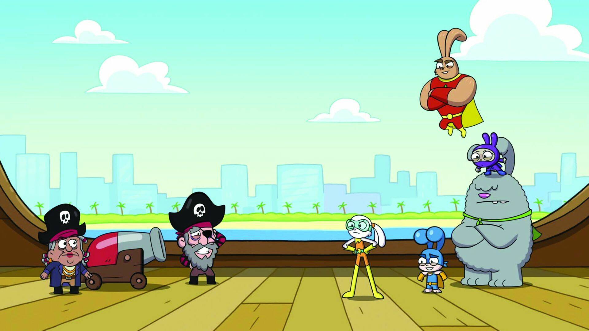 Superliga Bunny (T2): Fantasmas; El glotón