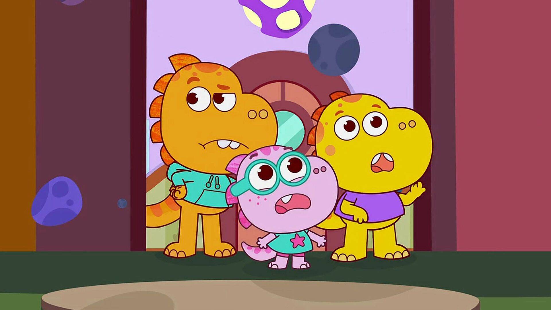Tim Rex in Space (T2): El walkie-talkie; Hermanos; Monstruo baboso