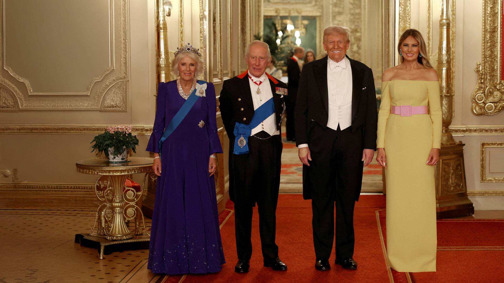 La realeza británica y la Casa Blanca