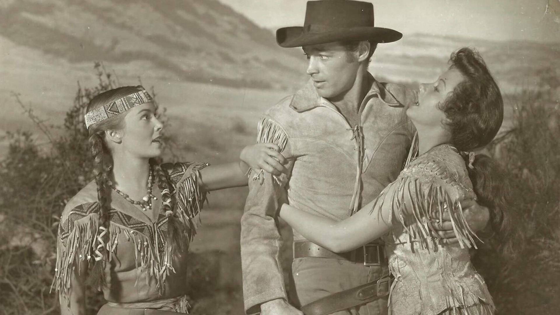 La carga de los jinetes indios