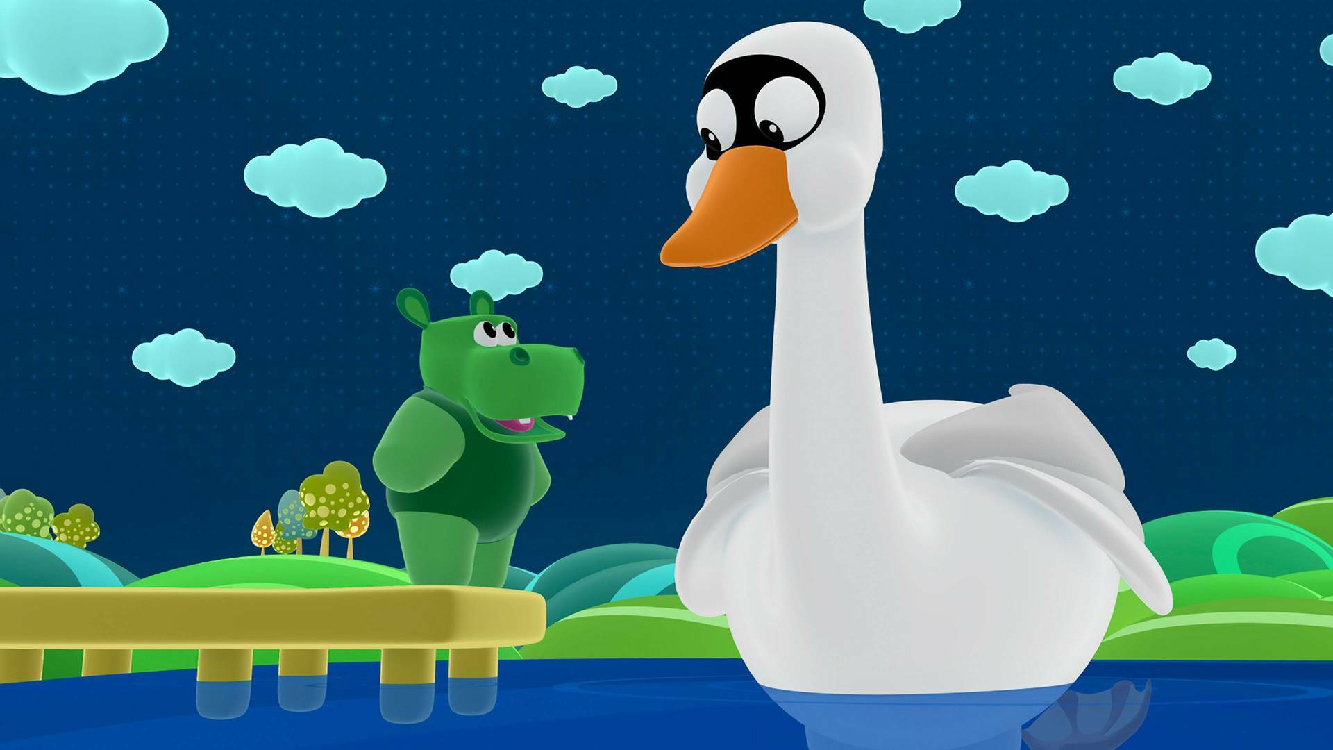 Abrazos de buenas noches