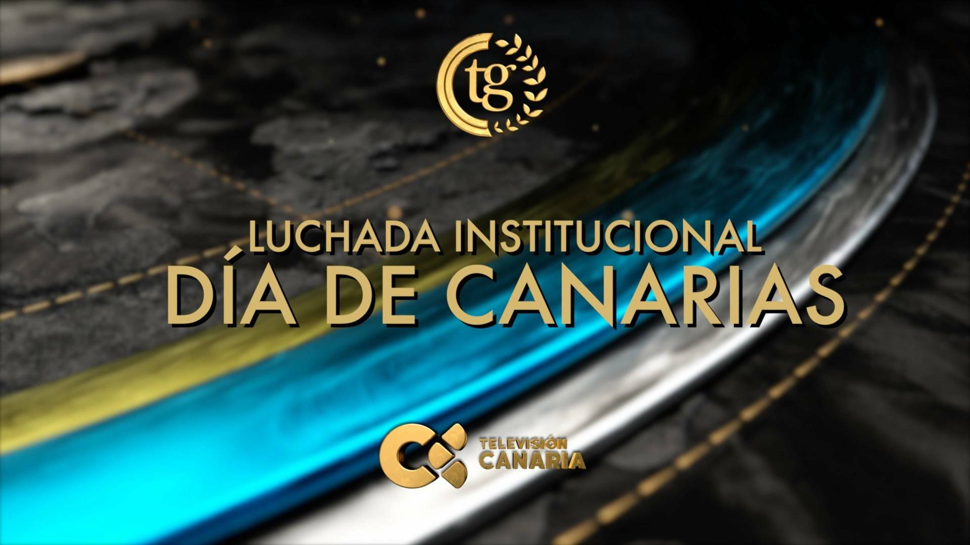 Luchada institucional del Día de Canarias