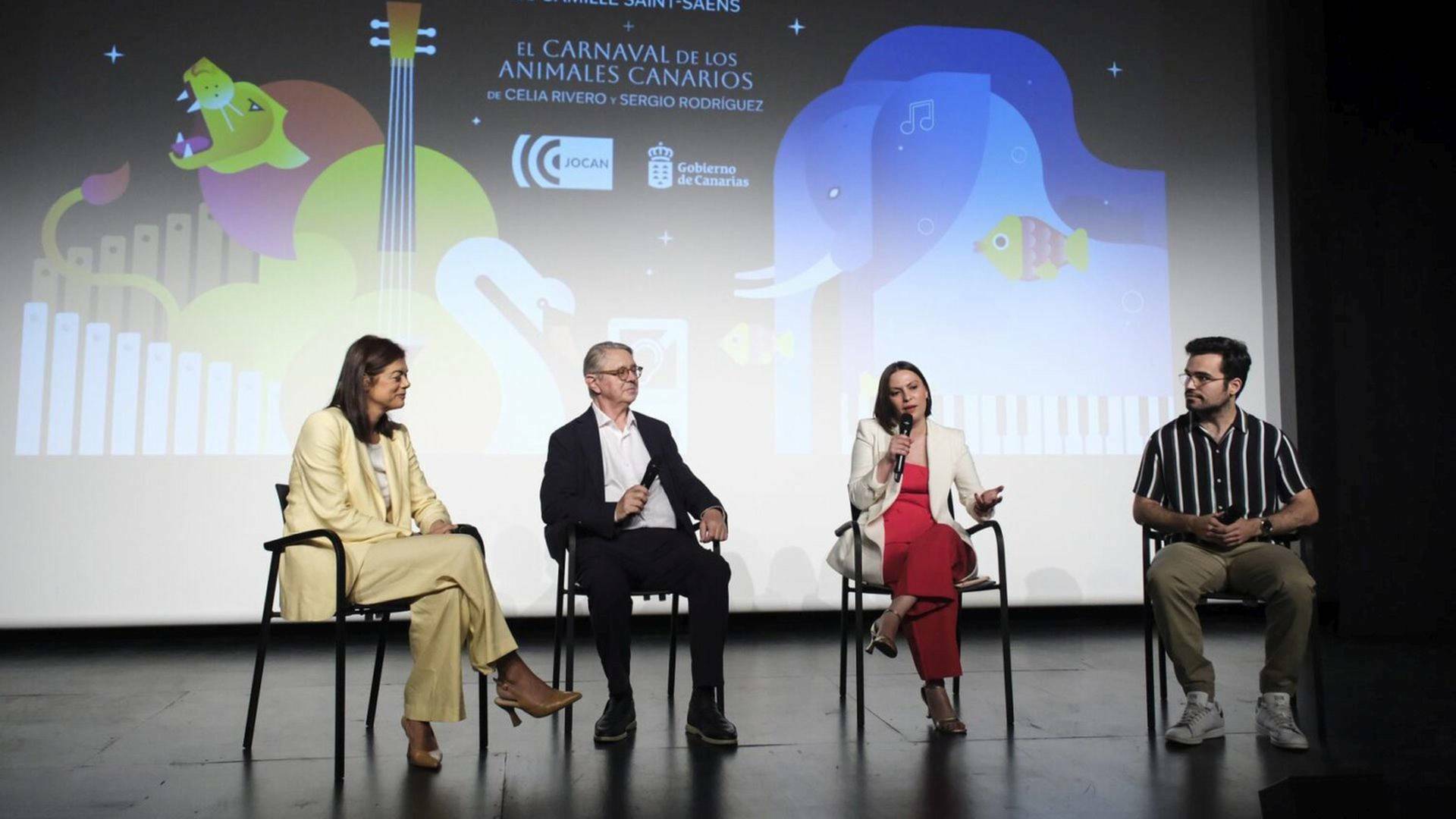 Concierto Jocan, el carnaval de los animales canarios