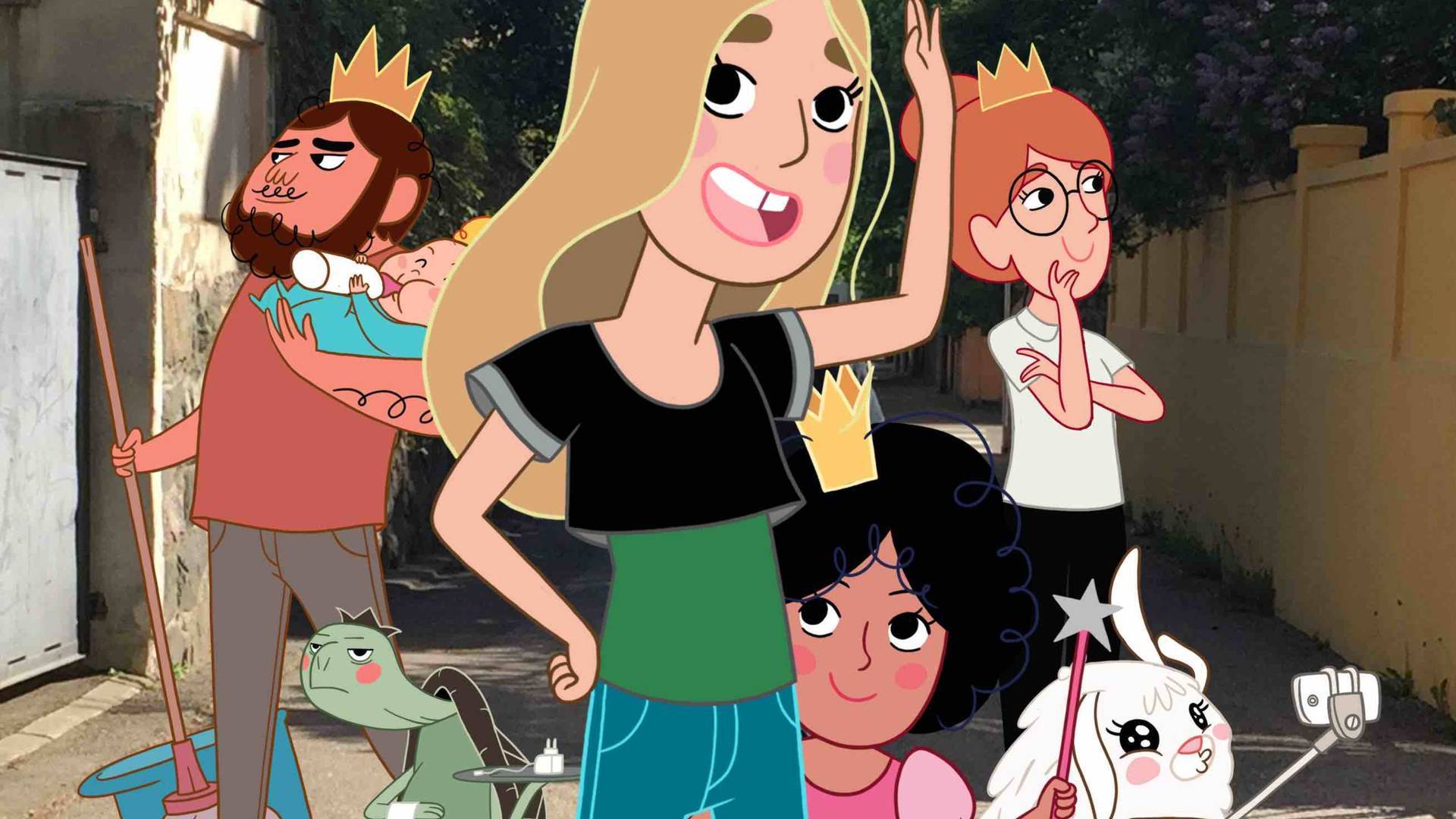 Mis vecinos reales (T1): Peinado Real