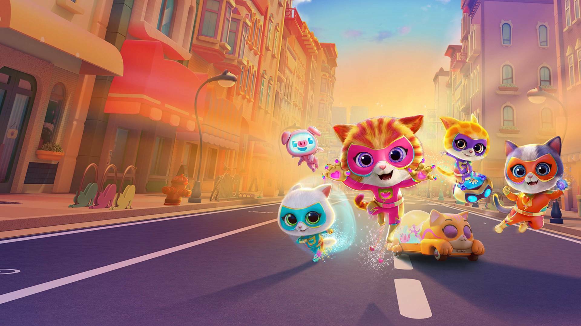 Superkitties... (T2): Rescate de la Kitty-guarde móvil / Problema con las galletas de Peanut