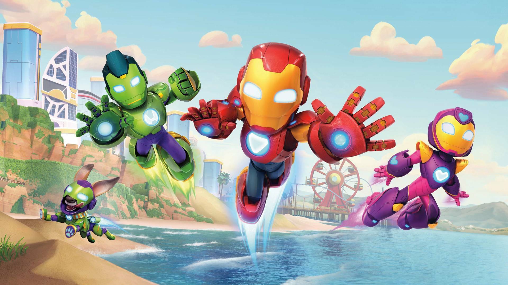 Marvel Iron Man y... (T1): Iron Hulk y las abejas / Volad, superequipo