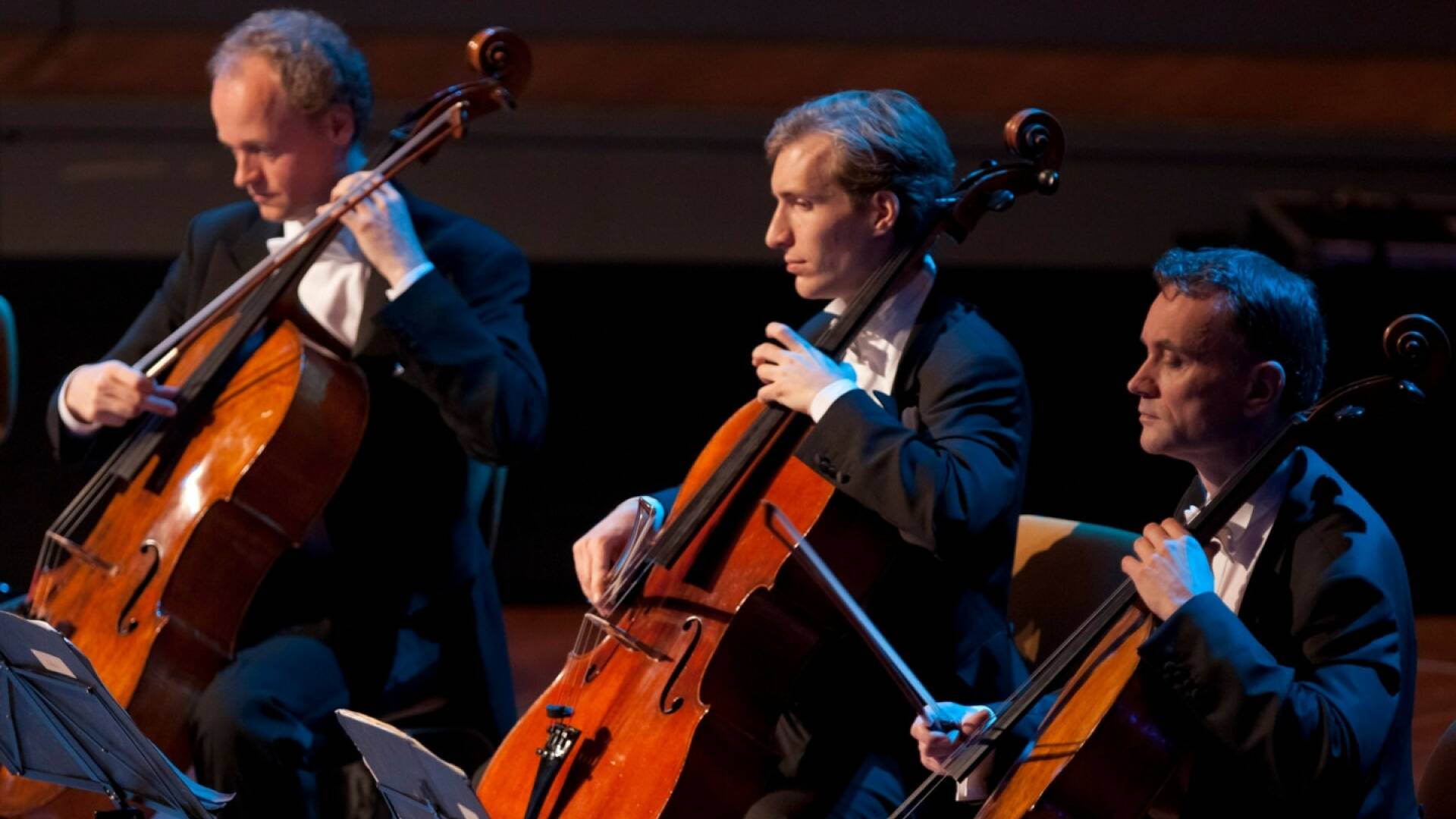 Los 12 violonchelistas de la Filarmónica de Berlín