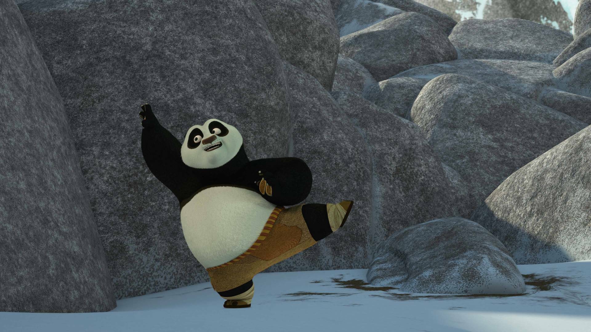 Kung Fu Panda:... (T1): Dragón azul juega con fuego