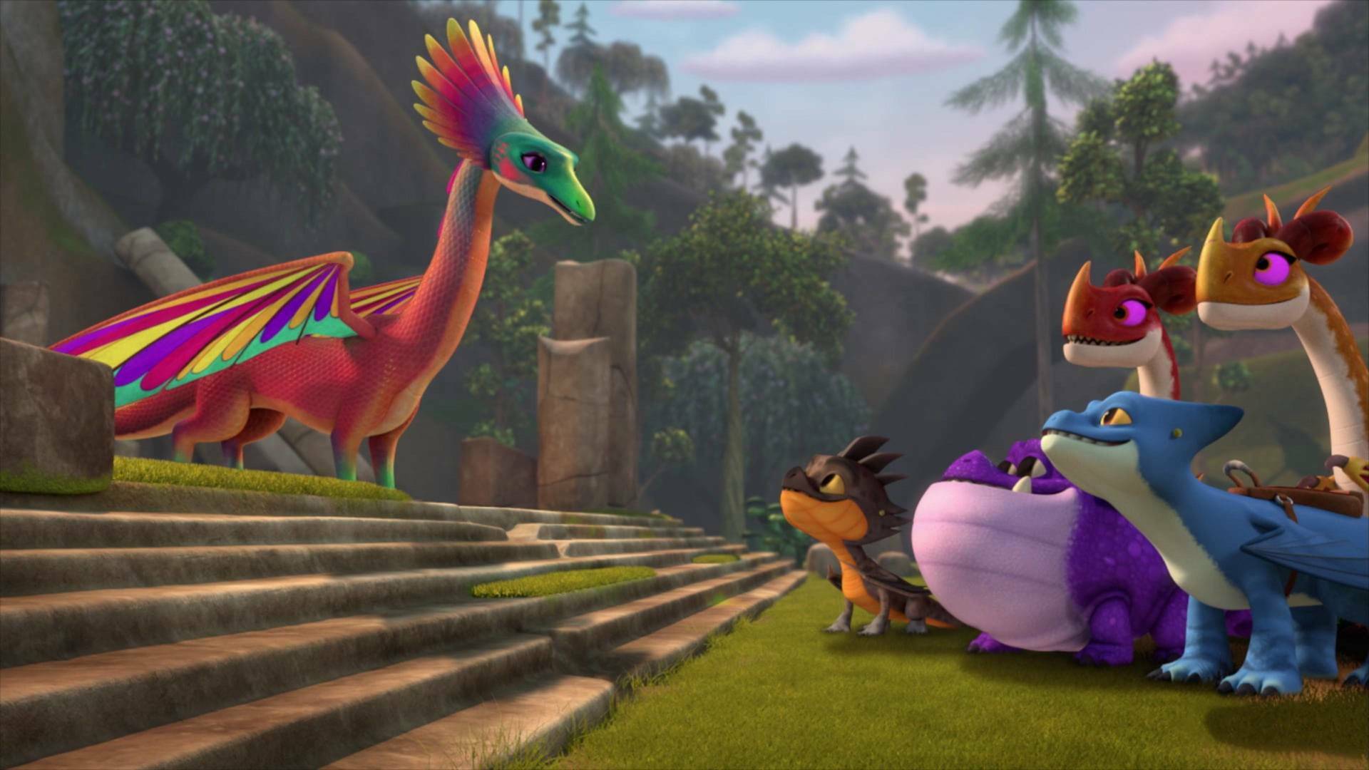 Dragones al rescate: El secreto del Ala Cantarina