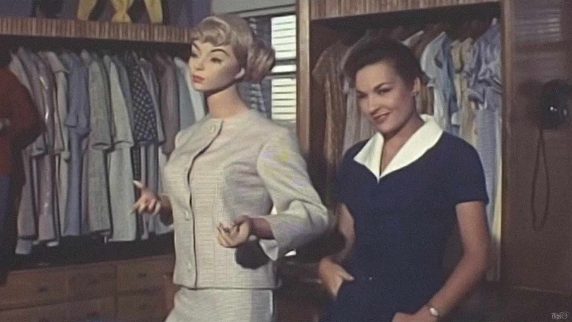 Las muchachas de azul