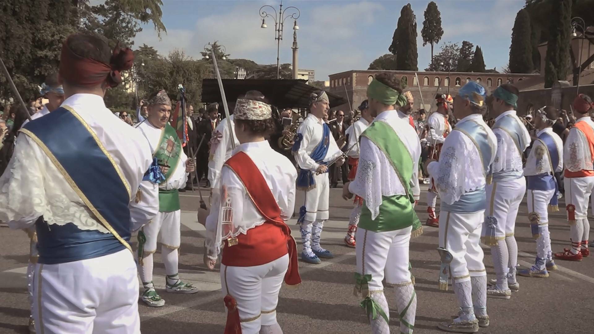 Danzantes en Roma