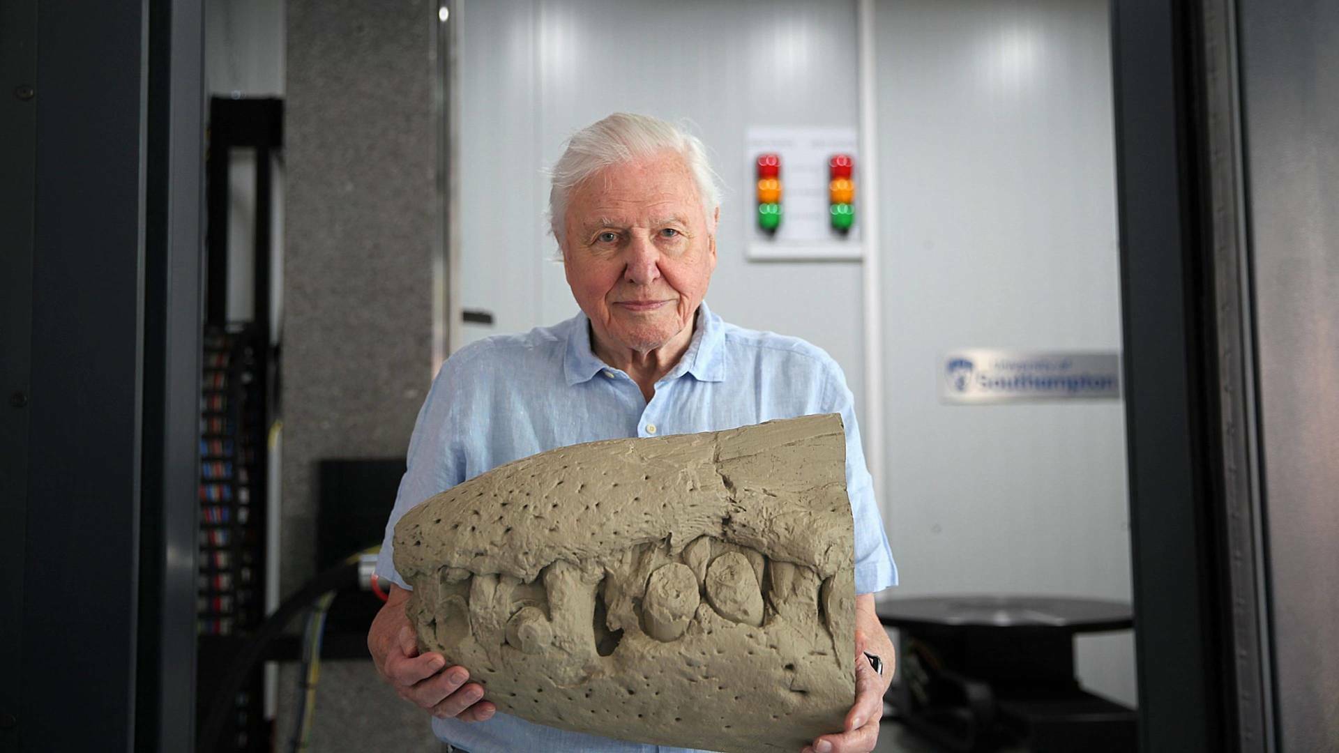 Attenborough y el monstruo jurásico