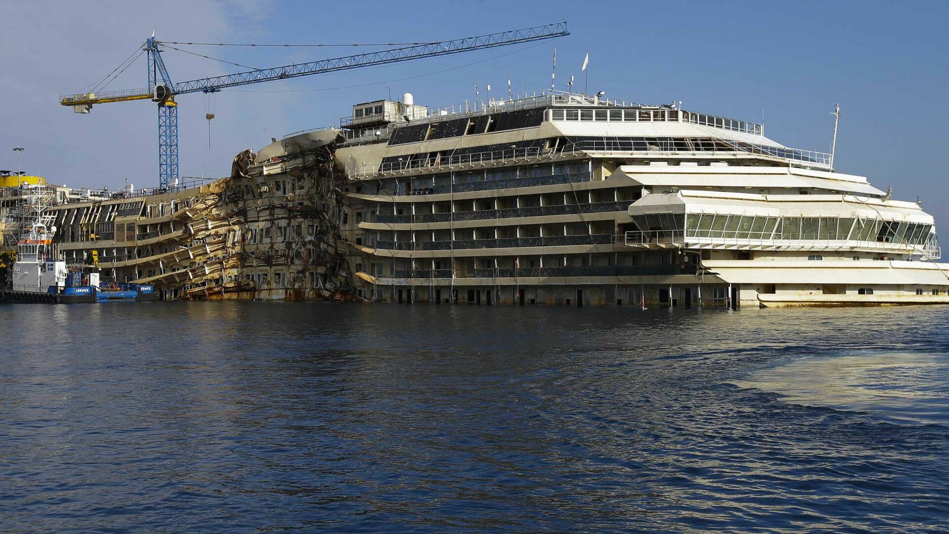 Reflotar el Costa Concordia