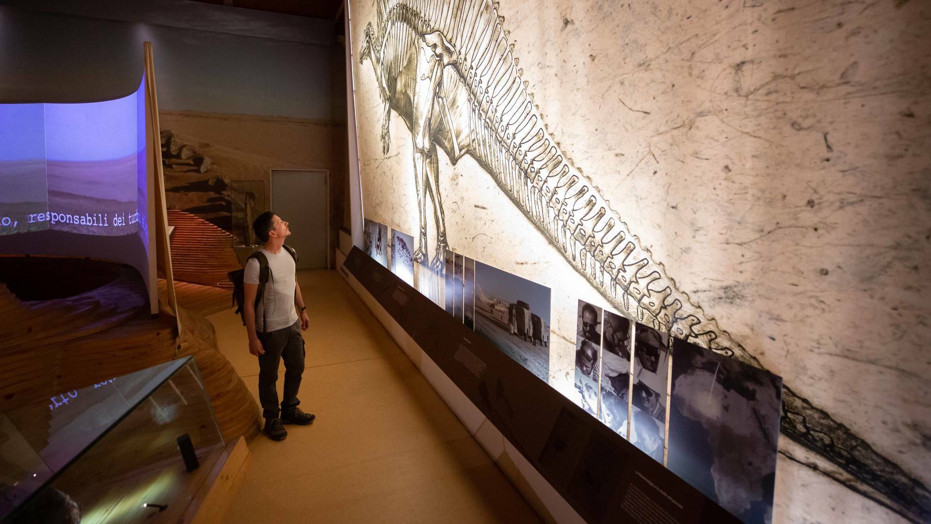 El cazador de dinosaurios: Italia