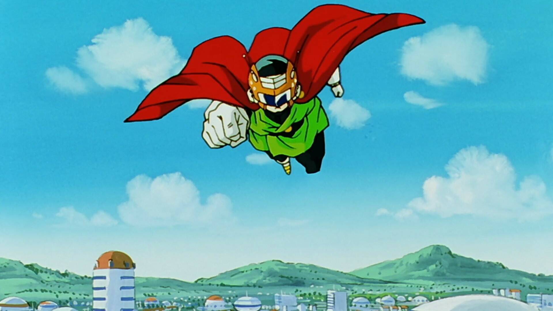 Dragon Ball Z Kai (T2): Ep.2 ¡El nacimiento de un nuevo héroe, Great Saiyaman!