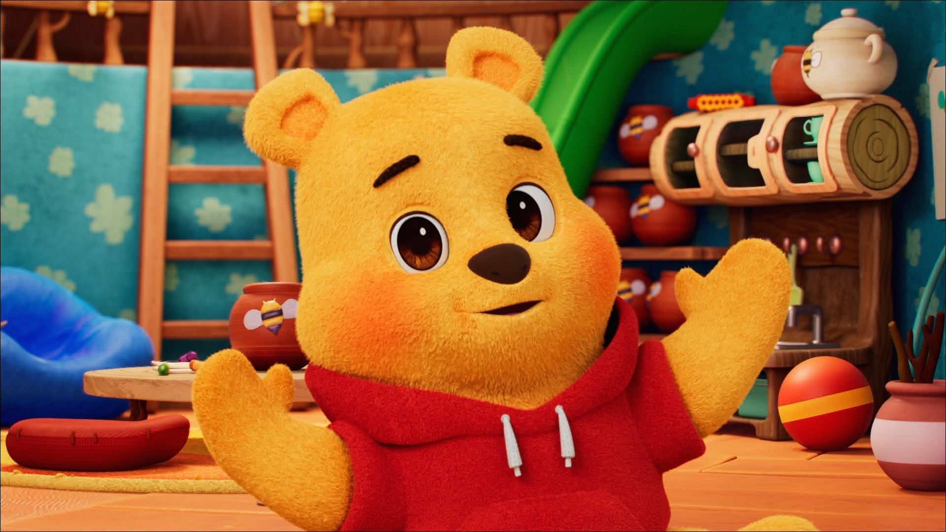 Winnie the Pooh & Yo (T2): Ep.11 Montamos en trineo con Ígor