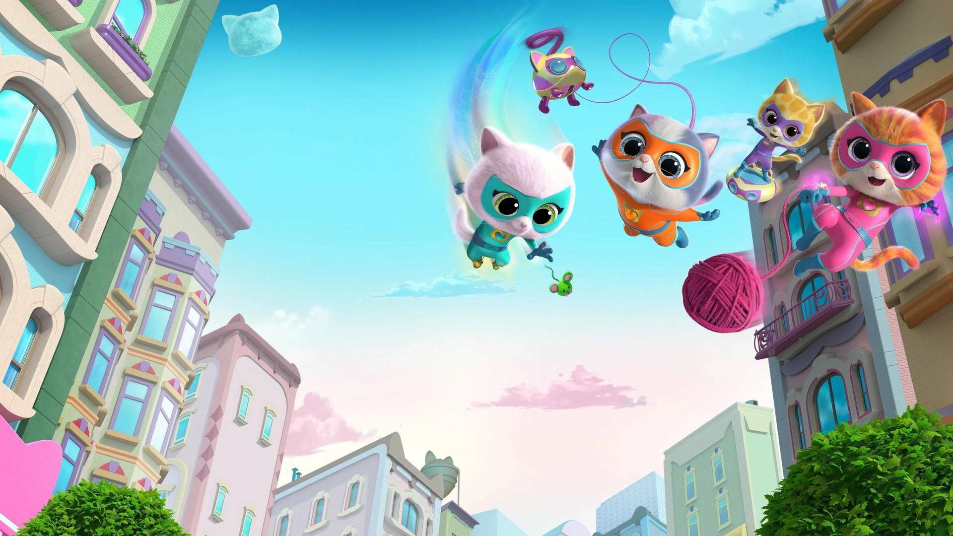 Superkitties (T3): Lío del helicóptero / El gato de la suerte