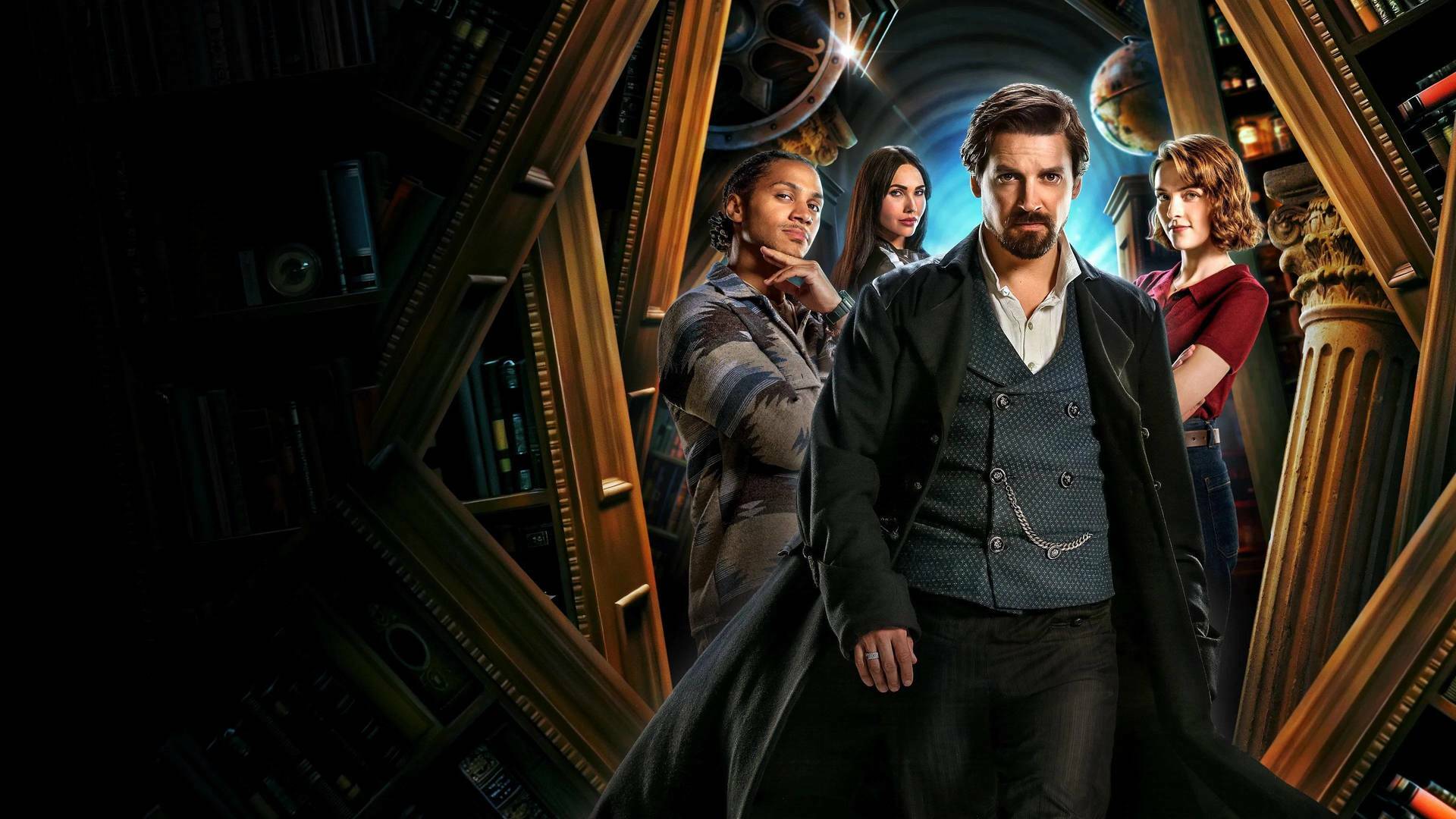 The Librarians:... (T1): Ep.6 Los Bibliotecarios y el castillo de naipes