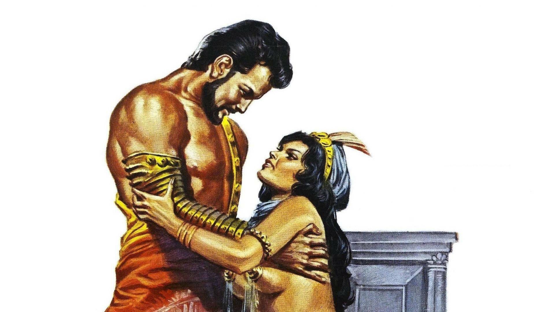 Hércules y la reina de Lidia