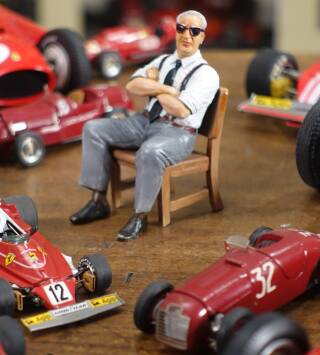 Enzo Ferrari. Todo al rojo