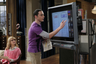 Imagen de The Big Bang Theory (T4): Ep.13 El reemplazo del coche del amor - 1