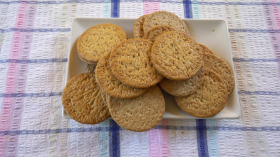 ¿Cómo se elabora? (T2): Caramelos de piñones, caldo de pescado vegetal y galletas María