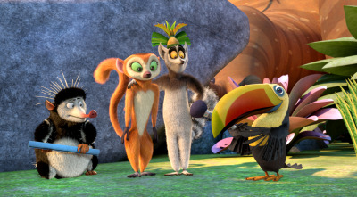 Viva el Rey Julien (T1): Una mentira enorme