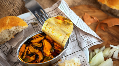 ¿Cómo se elabora? (T1): Mejillones enlatados, leche en polvo y tofu