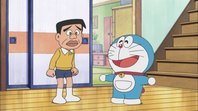 Doraemon (T1): La bombilla biográfica/El detector de gente interesada