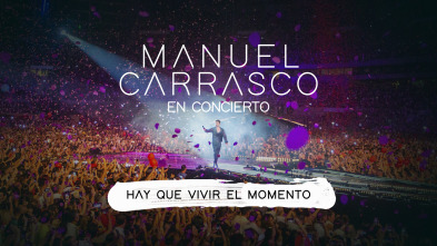 Manuel Carrasco en concierto. Hay que vivir el momento