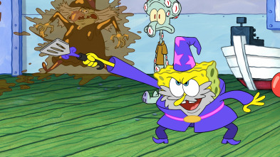 Imagen de Bob Esponja (T14): Tanto enredado / Necromicón con churros - 2