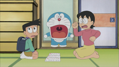 Doraemon, Season 1 (T1): Cuando Nobita llora, el cielo también / Explorando la jungla con papiroflexia