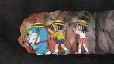 Imagen de Doraemon, el gato... (T1): Ataque con chistes / El tobogán de agua de la montaña de detrás del colegio - 2
